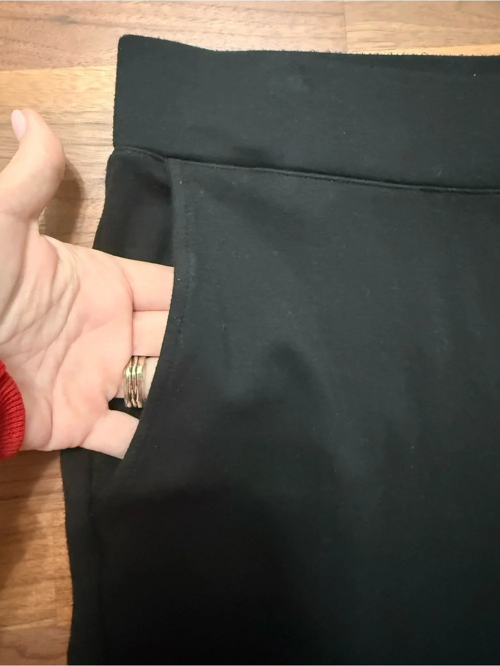 Matty M Black Pull-On Jogger Pants